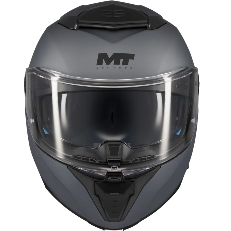 Avattava moottoripyöräkypärä MT Atom 2 SV Pure A2 mattaharmaa