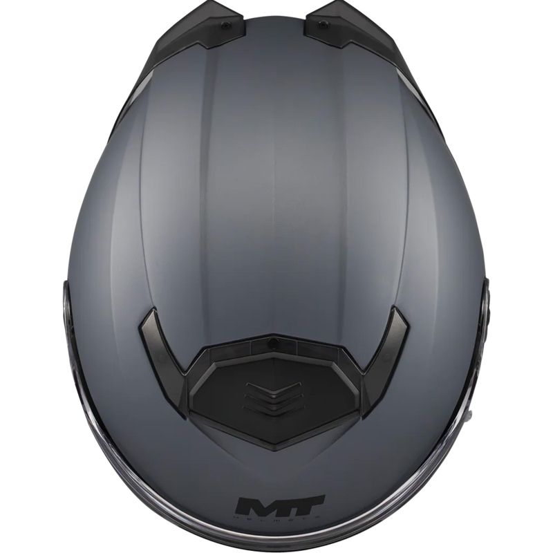 Avattava moottoripyöräkypärä MT Atom 2 SV Pure A2 mattaharmaa