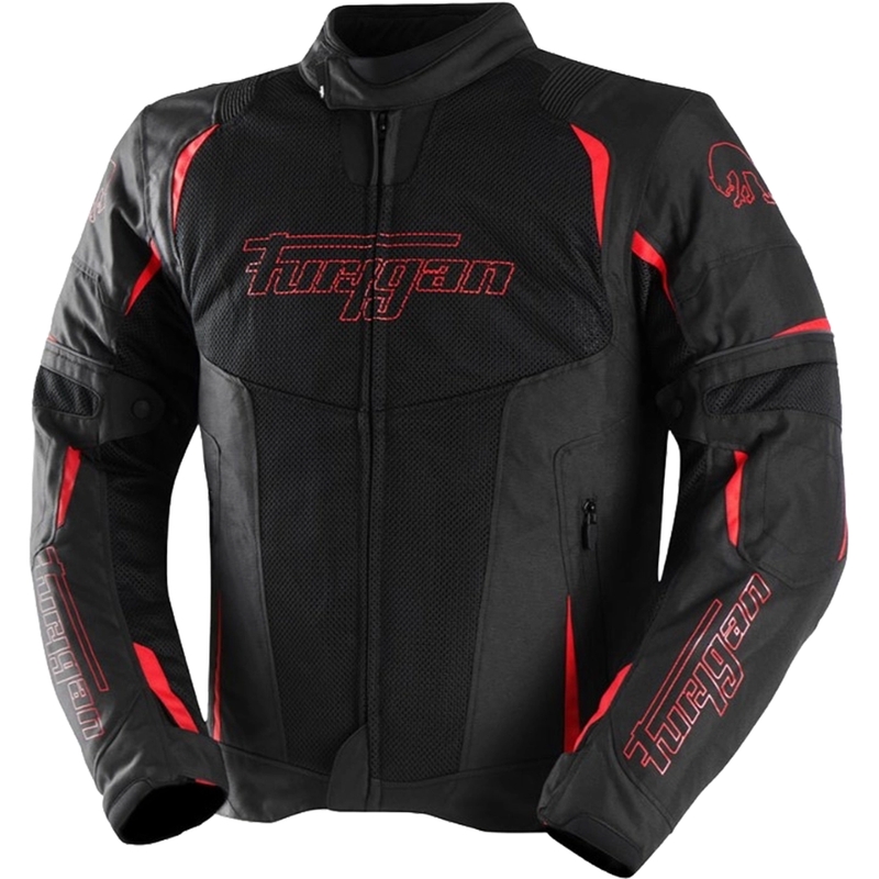 Moottoripyörätakki Furygan ULTRA SPARK 3IN1 VENTED+ musta-punainen