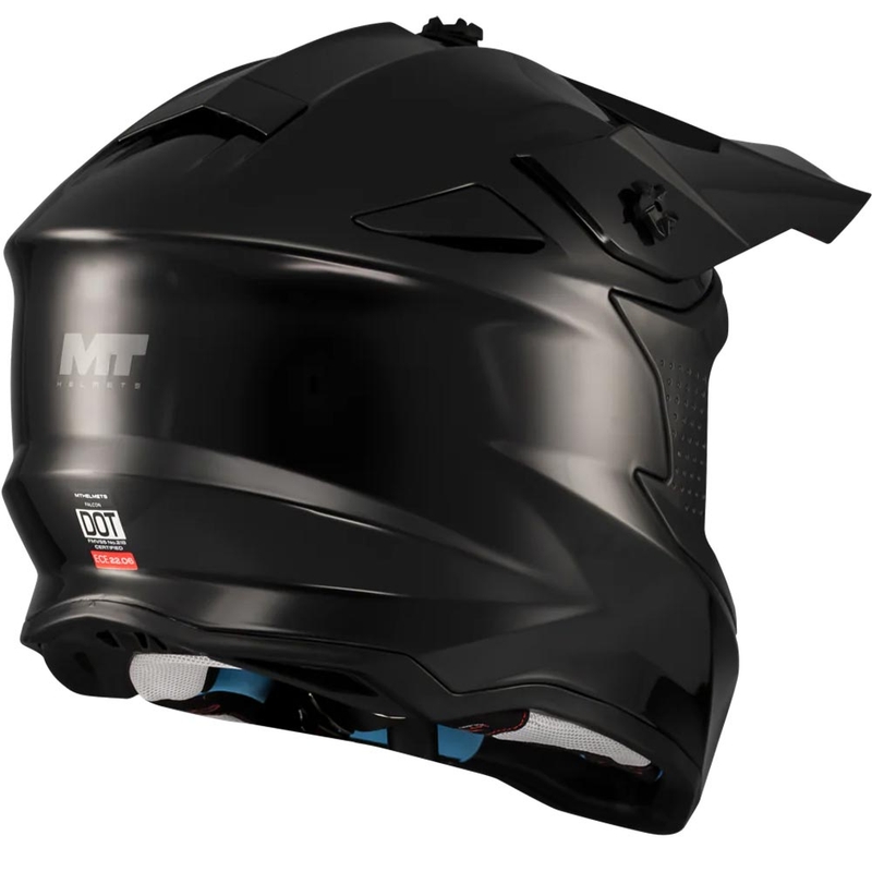 Motocross-kypärä MT Falcon S Pure A1 mattamusta