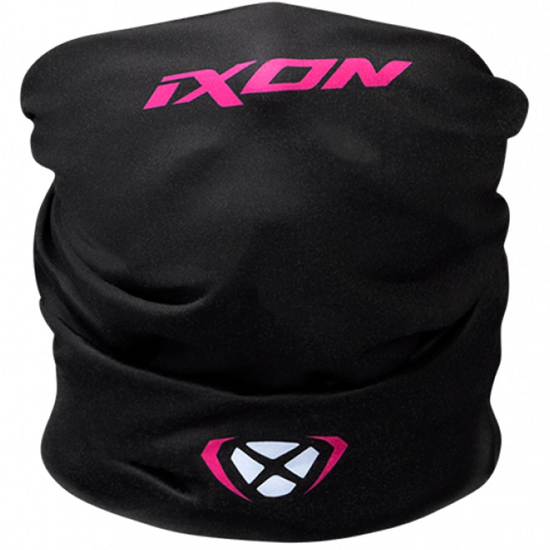 Monitoiminen moottoripyörähuivi IXON Void musta-valko-pinkki