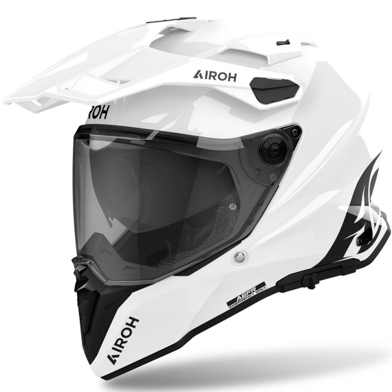 Endurokypärä Airoh Commander 2 Color kiiltävän valkoinen