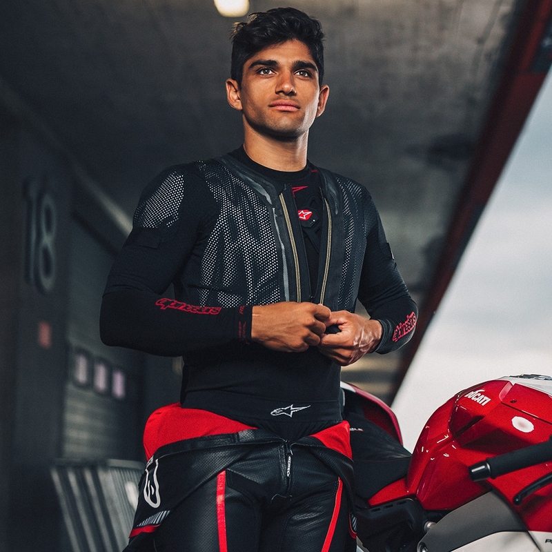 Alpinestars TECH-AIR®7X System turvatyynyliivi musta-punainen - II. luokka - II. laatu
