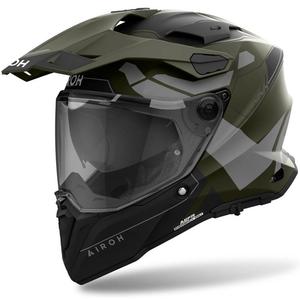 Enduro kypärä Airoh Commander 2 Reveal matta vihreä