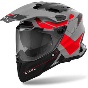 Enduro kypärä Airoh Commander 2 Reveal matta punainen fluo