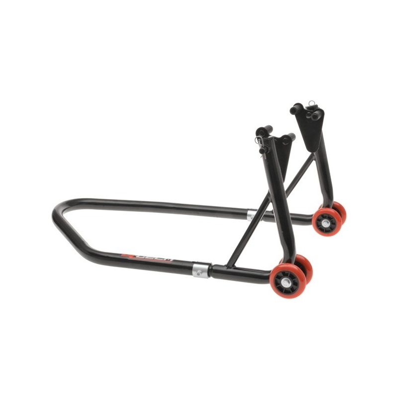 Moottoripyörän etu-/takatuki Q-TECH musta 2 - II. laatu