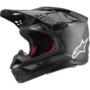 Alpinestars Supertech S-M10 Fame motocross kypärä kiiltävä/matta hiilikuituinen