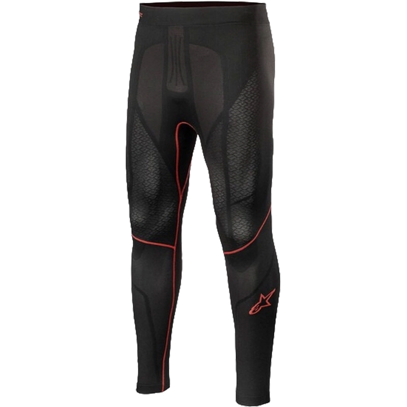 Alpinestars Ride Tech Summer mustat ja punaiset lämpösukat