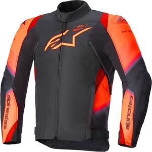 Alpinestars T-SP 1 2 Vedenpitävä Musta-Fluo Red Moottoripyöräily takki
