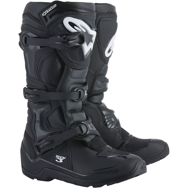 Alpinestars Tech 3 Musta Moottoripyöräilysaappaat