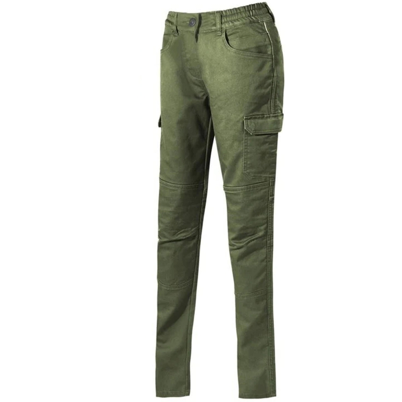 Naisten moottoripyörähousut Seventy Degrees SD-PC26 Teide khaki