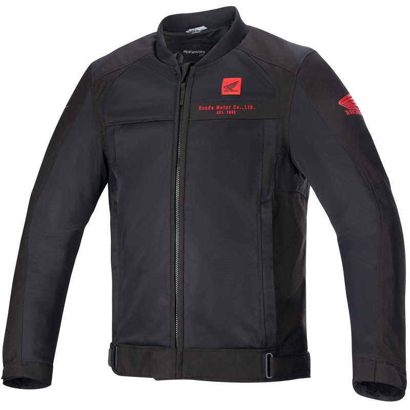 Alpinestars Luc Air 2 Honda Musta ja punainen moottoripyöräily takki