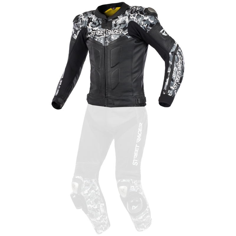 Pánská bunda Street Racer Pattern černo-šedá výprodej