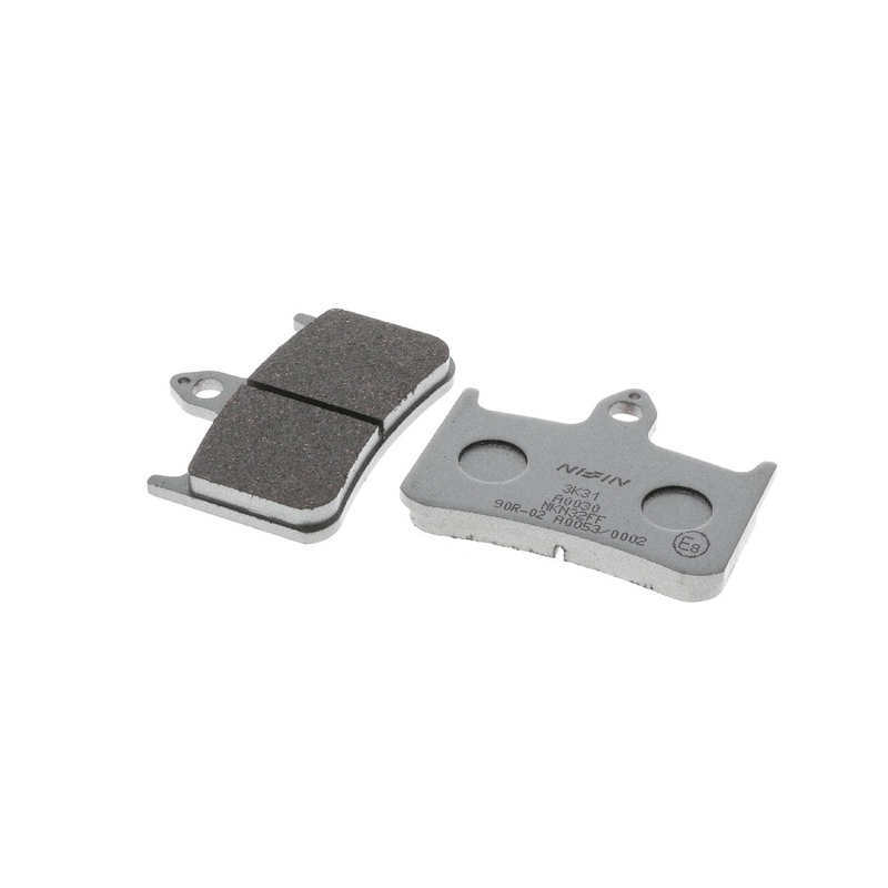 Jarrupalat NISSIN puolimetalliyhdistelmä 68x54x8.2 mm 2 kpl