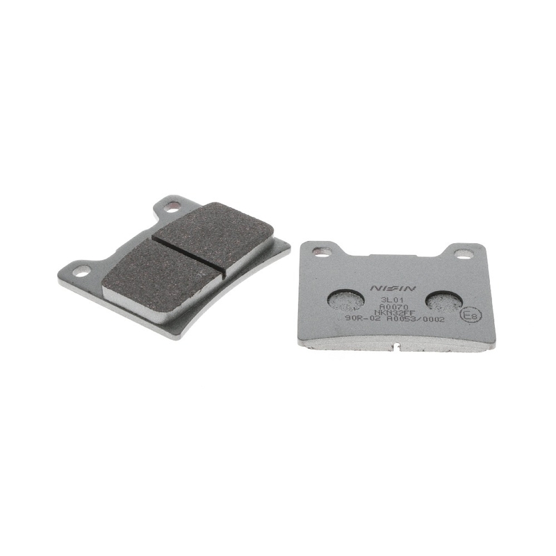 Jarrupalat NISSIN puolimetalliyhdistelmä 63,5x54,9x8,5 mm 2 kpl