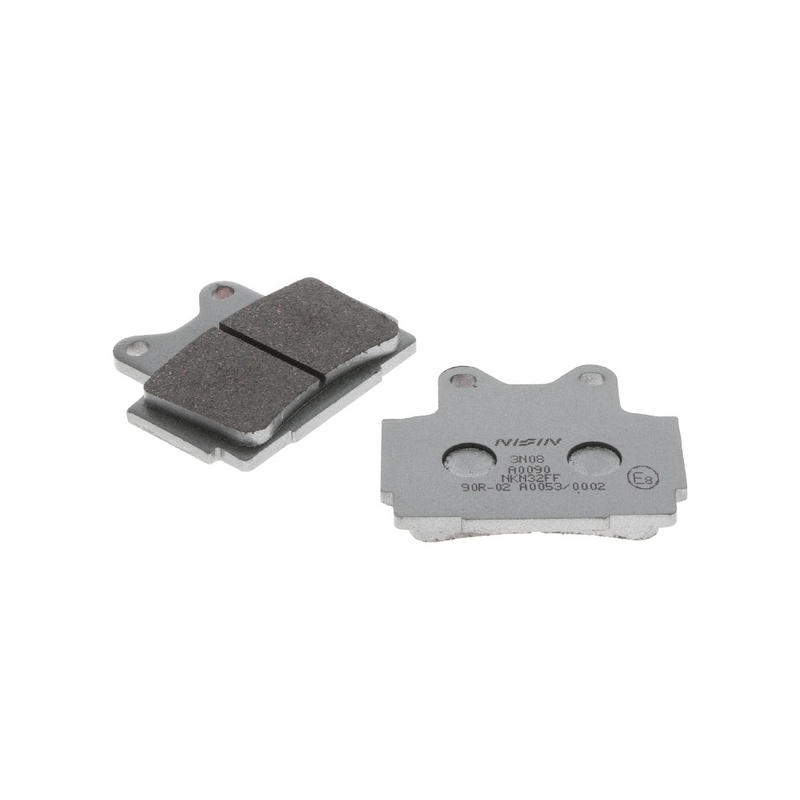 Jarrupalat NISSIN puolimetalliyhdistelmä 68x57x8,5 mm 2 kpl