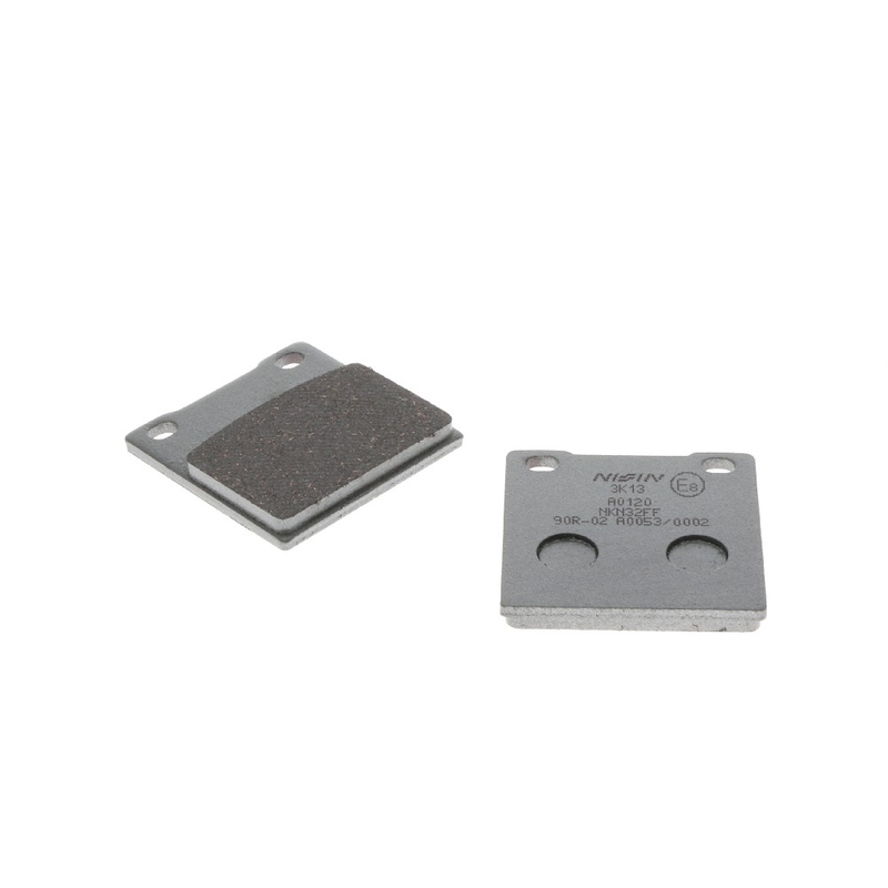 Jarrupalat NISSIN puolimetalliseos 52,5x52,x7,1 mm 2 kpl