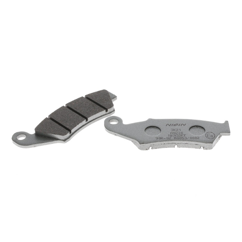 Jarrupalat NISSIN puolimetalliseos 94x34x7.5 mm 2 kpl