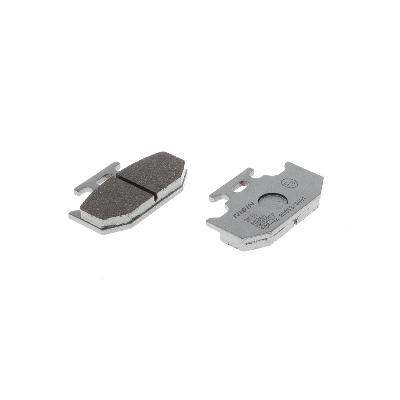 Jarrupalat NISSIN puolimetalliyhdistelmä 62x40.6x8.7 mm 2 kpl