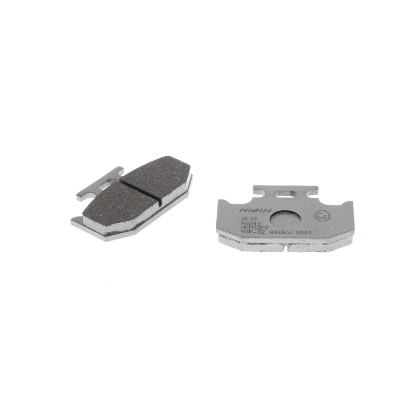Jarrupalat NISSIN puolimetalliyhdistelmä 62x40.6x8.7 mm 2 kpl