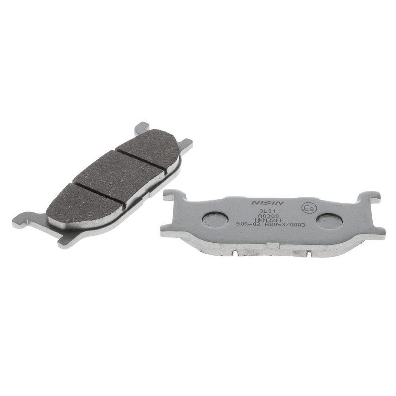 Jarrupalat NISSIN puolimetalliyhdistelmä 102.1x41x9 mm 2 kpl