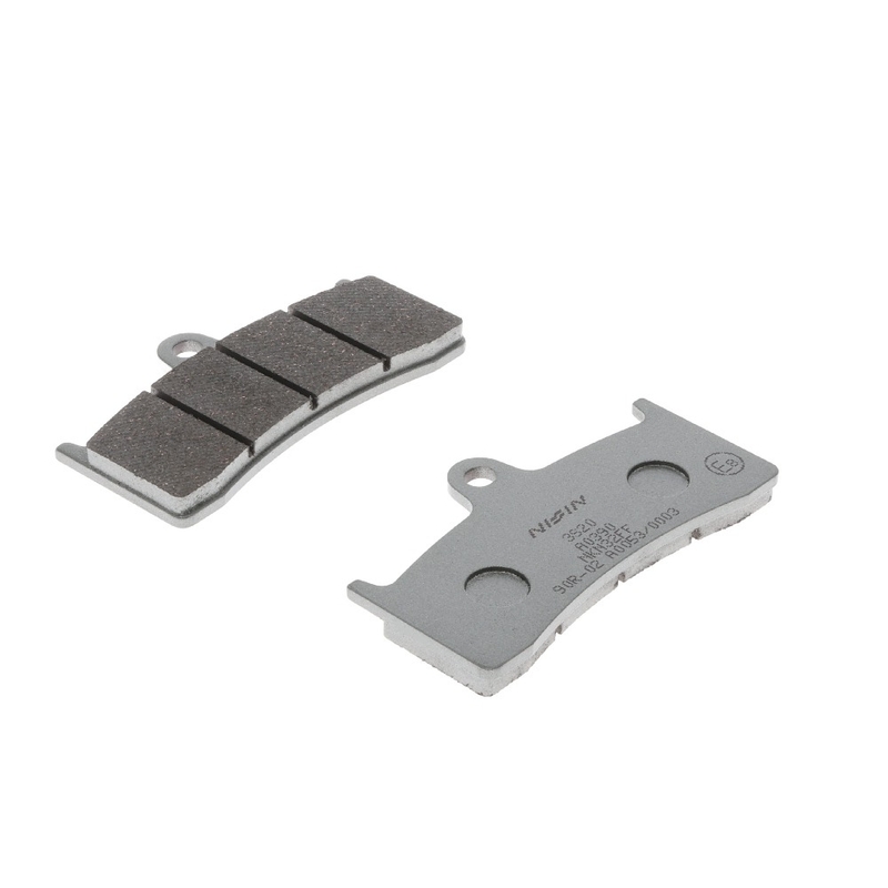 Jarrupalat NISSIN puolimetalliyhdistelmä 91,9x51,5x8 mm 2 kpl