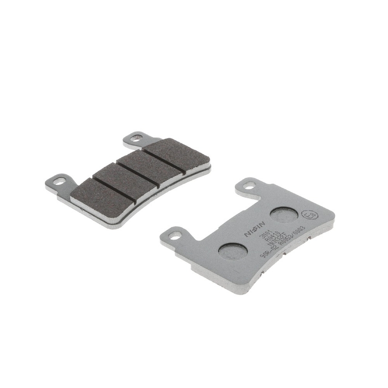 Jarrupalat NISSIN puolimetalliseos 74,7x55,2x7,2 mm 2 kpl