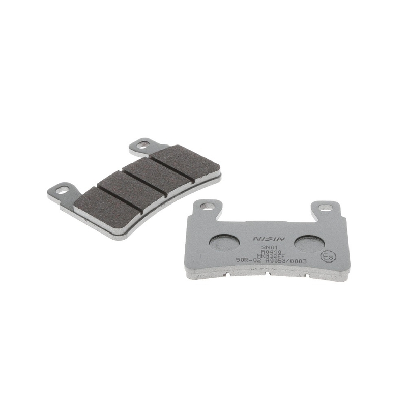Jarrupalat NISSIN puolimetalliseos 74,7x55,2x7,2 mm 2 kpl