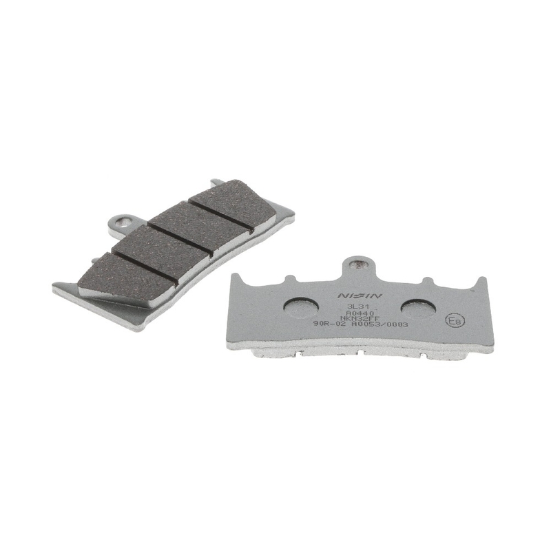 Jarrupalat NISSIN puolimetalliseos 89.7x52x8 mm 2 kpl