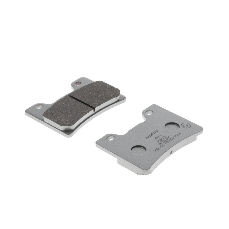 Jarrupalat NISSIN puolimetalliyhdistelmä 74,5x54x9 mm 2 kpl