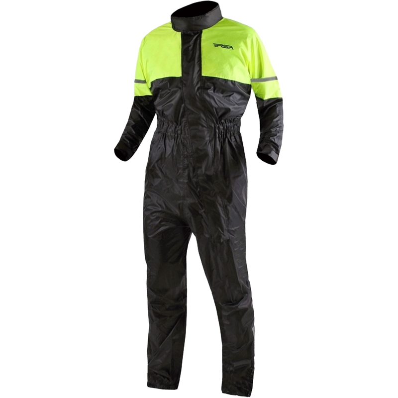 RSA musta-fluo-keltainen sadeasu