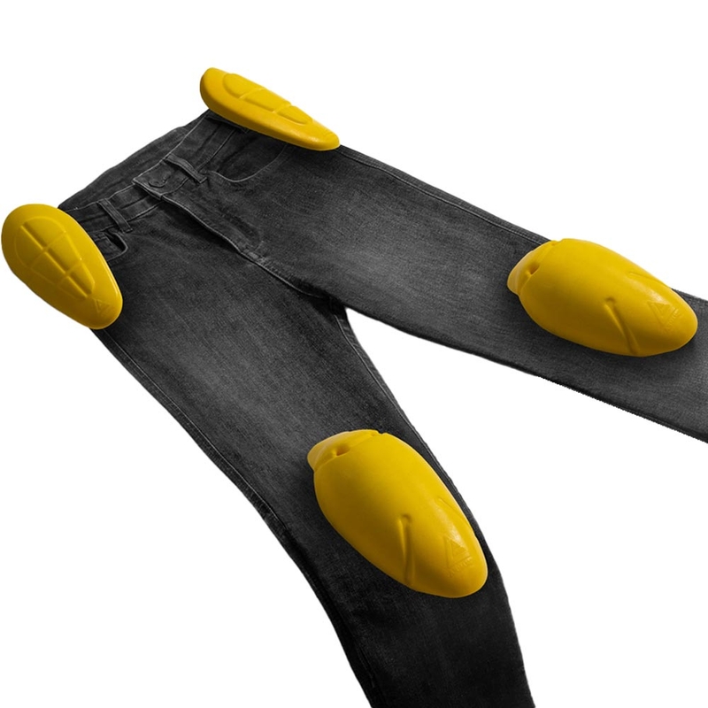 Rebelhorn Classic Monolayer -moottoripyöräfarkut, pestyt mustat