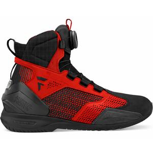 Rebelhorn Core -moottoripyöräsaappaat musta-punaiset