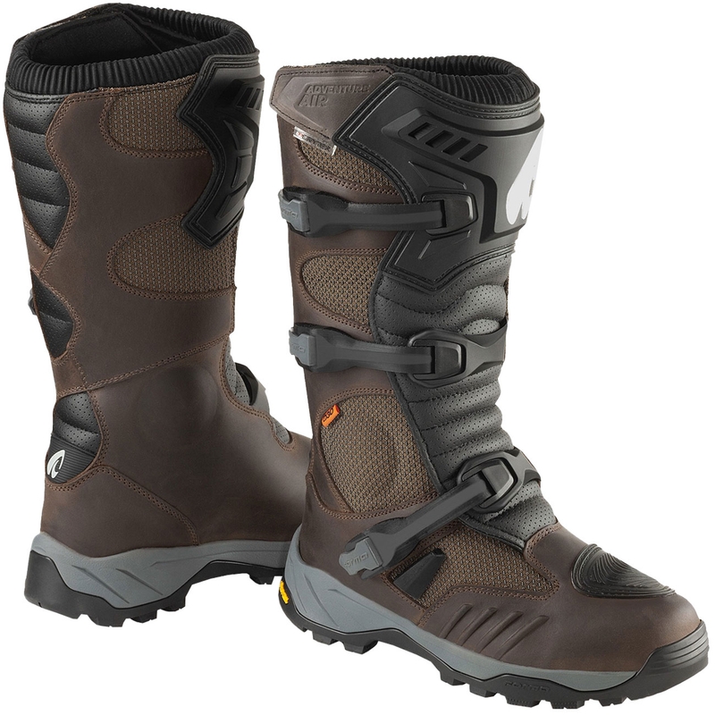 Forma Adventure Air Dry -moottoripyöräsaappaat, ruskeat