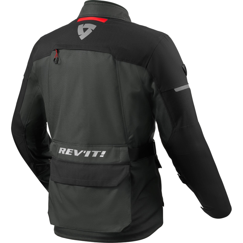 Revit Outback 5 H2O Moottoripyörä Takki Antrasiitti-Musta