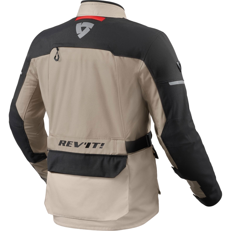 Revit Outback 5 H2O moottoripyörätakki hiekanmusta