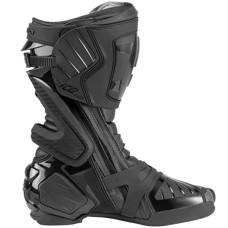 Forma Ice Pro Flow moottoripyöräsaappaat musta-musta