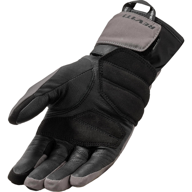 Revit Convergent H2O naisten moottoripyörähanskat harmaanmusta