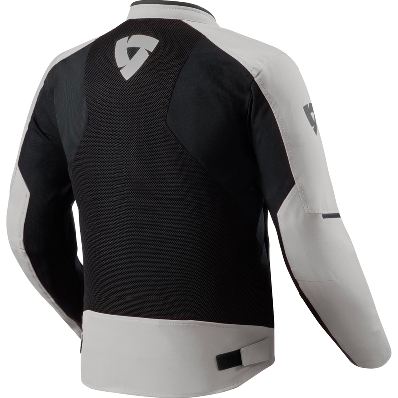 Revit GT-R 4 Air Moottoripyörä Takki Hopea-Musta