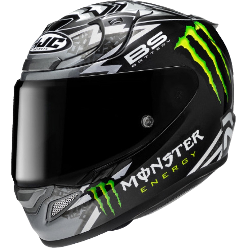 HJC RPHA 12 Quartararo Replica BL MC5 Moottoripyöräkypärä, musta