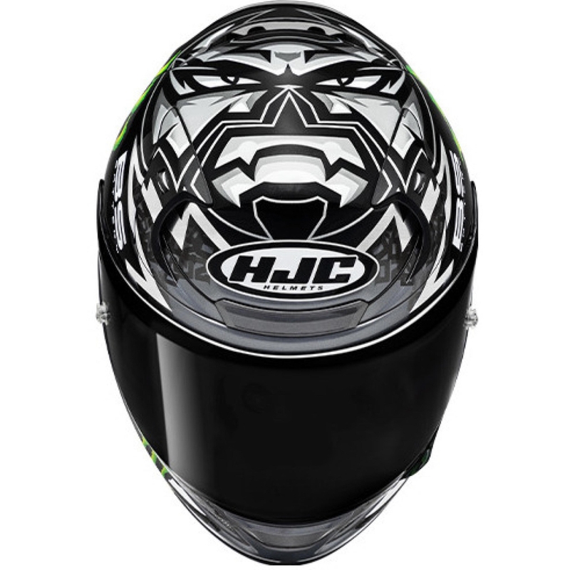 HJC RPHA 12 Quartararo Replica BL MC5 Moottoripyöräkypärä, musta