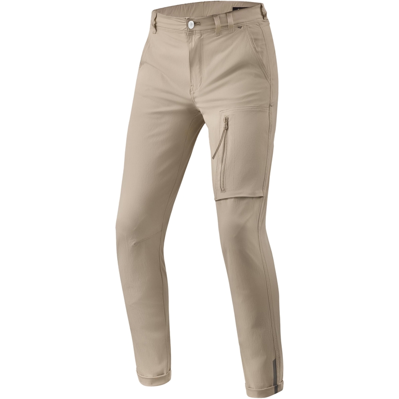 Revit Chino Terry Skinny Extra Cropped Moottoripyörä Housut Hiekka