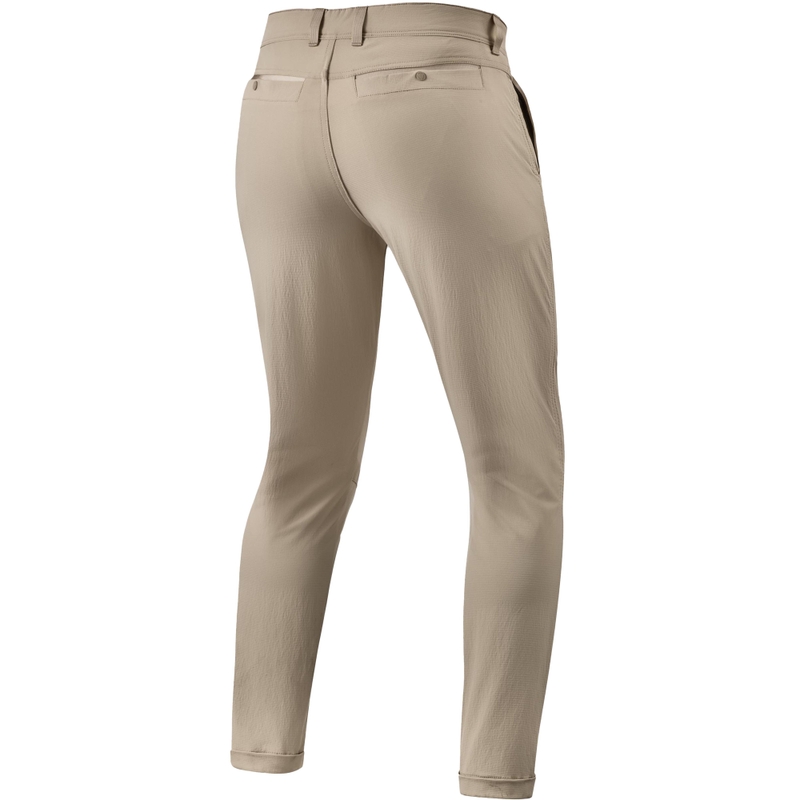 Revit Chino Terry Skinny Extra Cropped Moottoripyörä Housut Hiekka