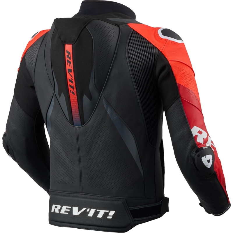 Revit Hyperspeed 3 PRO nahkatakki musta-punainen