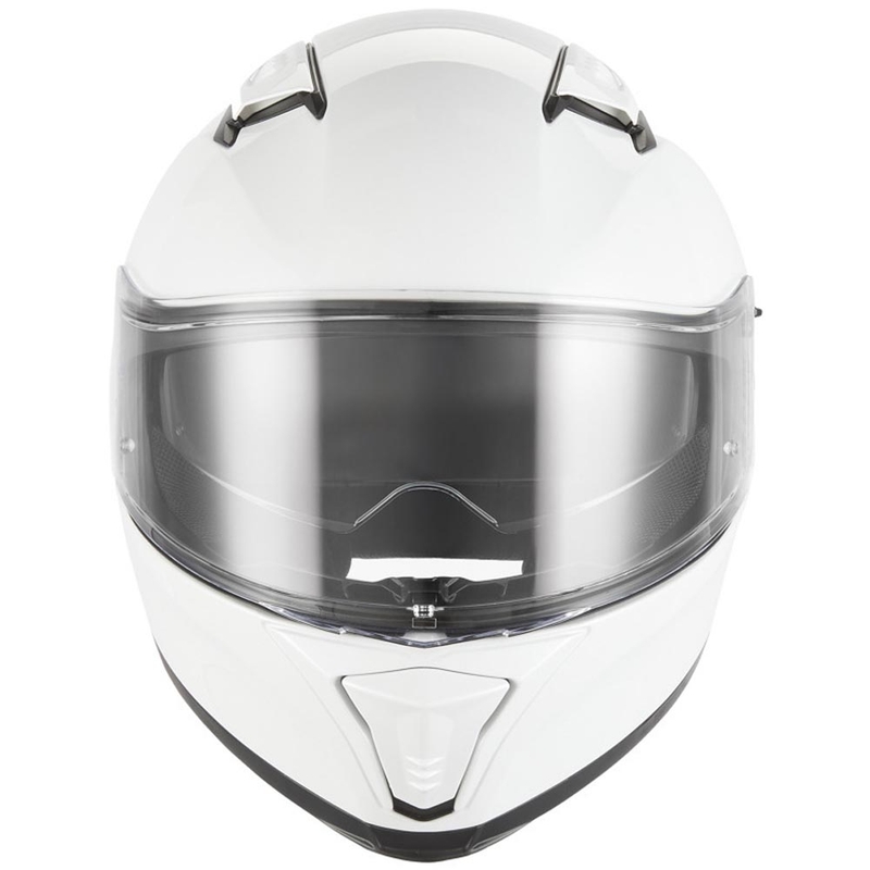 Kokokasvoinen moottoripyöräkypärä NOX N402 valkoinen