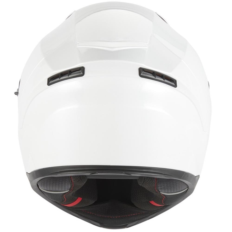 Kokokasvoinen moottoripyöräkypärä NOX N402 valkoinen