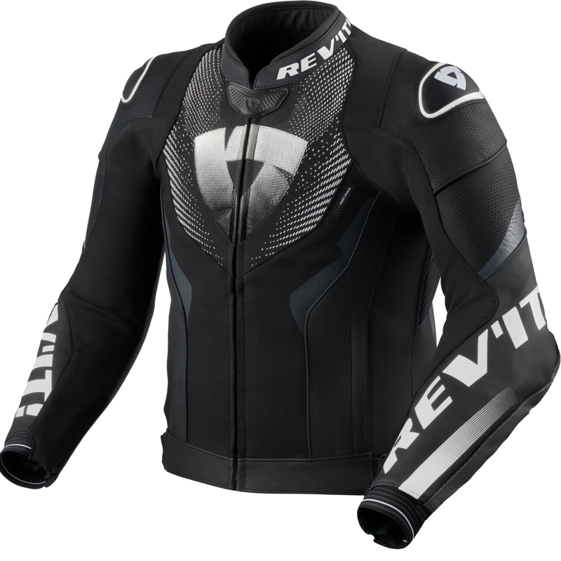 Revit Hyperspeed 3 Air nahkatakki musta-valkoinen