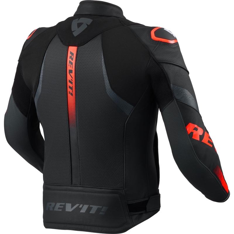 Revit Hyperspeed 3 Air nahkatakki musta-fluo-punainen