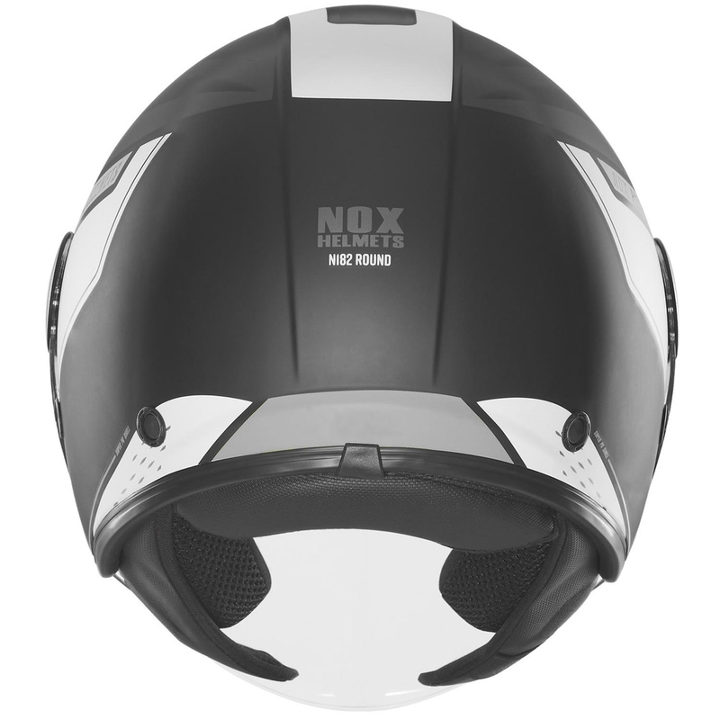 Avokypärä NOX N182 Pyöreä mattamusta-hopea