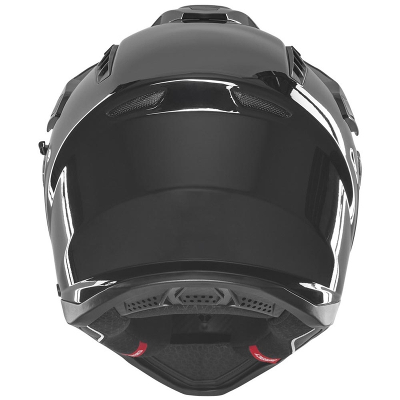 Enduro-moottoripyöräkypärä NOX N350 musta